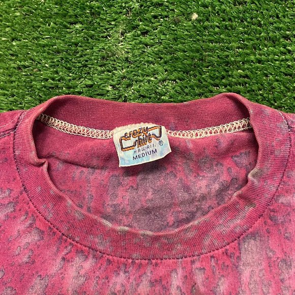 Vintage 80s Harley Davidson Logo Tie Dye Single Stitch Tee - Picture 4 of 6